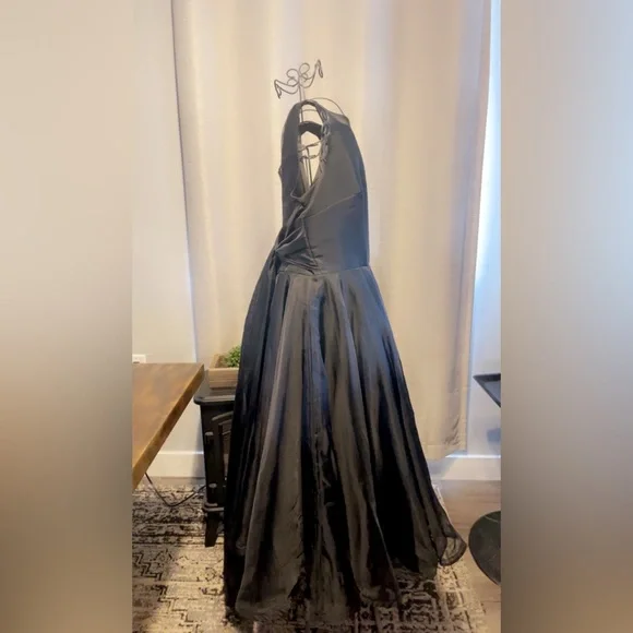 Vintage black dress Size 10 - Picture 2 of 3